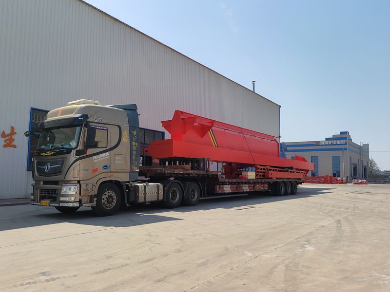 電動葫蘆門式起重機 MHxh16t—32m 制作完成，發(fā)往新疆交付客戶使用。